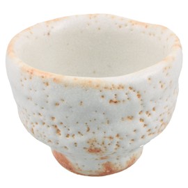 Tsuwa Luan Mino Ware Masayama Kiln Large Round Gui Cup Shino 113-0028