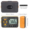 VC60B Insulation Resistance Tester,SKYCENX Megohmmeter Megaohm Meter,with 250V/500V/1000V Test Voltage