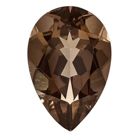 Sonia Jewels Brown Smoky Quartz, 8X5MM PEAR,
