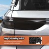 JeCar Smoked Tail Light Cover Trim Guards for 2021-2024 Jeep