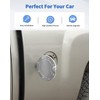 DSWSQ Chrome Fuel Filler Gas Door Cover Fit for 2007-2013