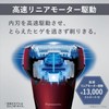 Panasonic ES-LT4P-R Men's Shaver, Lamb Dash, 3 Blades, Red, Shave