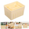 Mikinona Pack of 4 Cheese Pressing Plates, Practical Tofu Mould