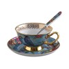 Eplze® YBK Tech Euro Style Cup& Saucer Set, Bone China