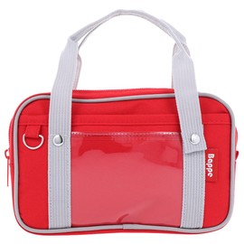 Sunstar Stationery S1427679 Pencil Case, Bag Type, Bappe, Red