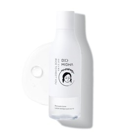 MIDHA [] Arroz Tónico Puro 200Ml (6.7Fl.Oz) 77% Tónico de Agua de Arroz/Hidratante Facial/Vegano