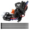 Vkinman H4 Relay Harness 9003 Headlight Relay Wiring Kit Ceramic