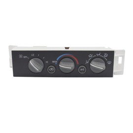 9378815 15-72548 599-007 AC Heater Control Panel Climate Control Module Switch Without Rear Window Defogger for 1996-1999 Chevy Truck GMC C1500 C2500 C3500 K1500 K2500 K3500 Truck 16231175