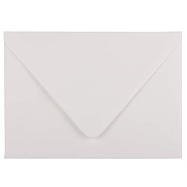 JAM PAPER A7 Invitation Envelopes with Euro Flap - 5 1/4 x 7 1/4 - White - 250/Pack