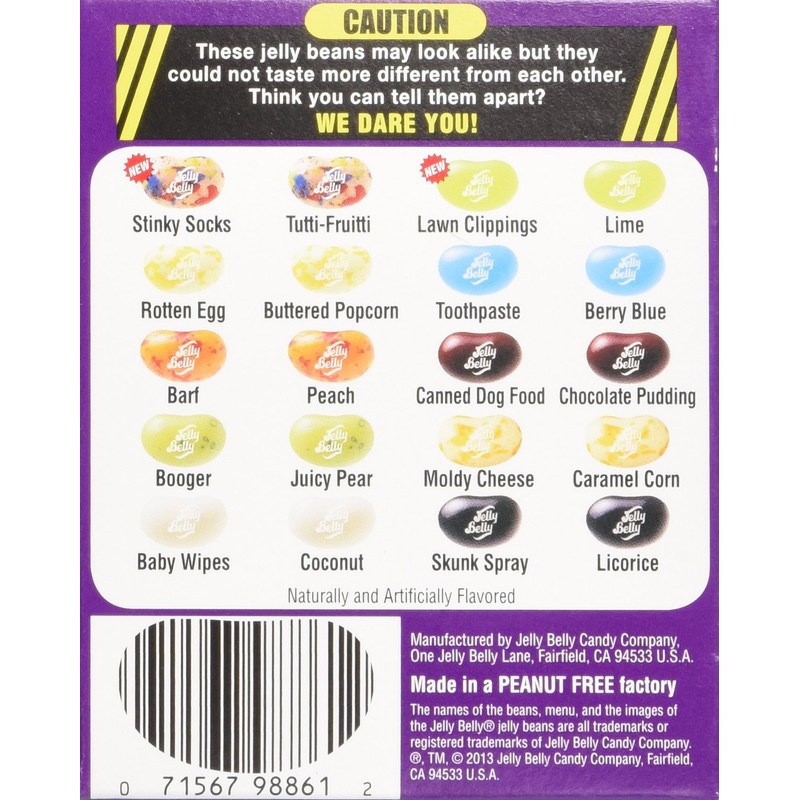 BeanBoozled 6th Edition Jelly Beans - 1.6 oz box -