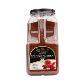 GranAroma Spanish Sweet Paprika, Bold Flavor & Vibrant Color, Perfect for Paella, Stews and BBQ (5 Pound)