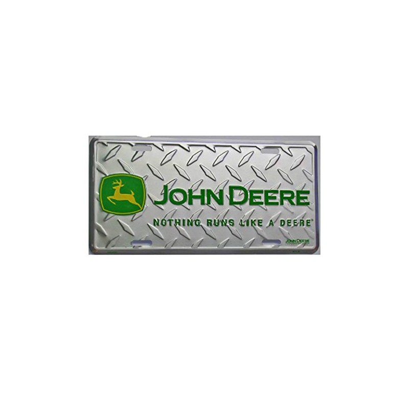 JD Tractor Farm tag License Plate Deer Truck Pickup car