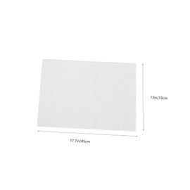 minkissy Practical Bibs Pcs Disposable Oral Bibs Napkin Sheets Easy to Use Clean for Beauty Salons