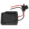 18V Lithium Battery Adapter Integrated ABS Battery Adapter Connector with