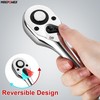 MAXPOWER 1/2-Inch Drive Extendable Ratchet Wrench, 1/2 Inch Drive Ratchet