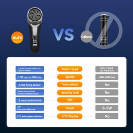 Nicebirdie Electric Callus Remover for Feet with Vacuum, Premium Portable Pedicure Tools Rechargeable Waterproof 2 Speed Foot File Scrubber Callus Remover Tool Foot Care kit（Black）