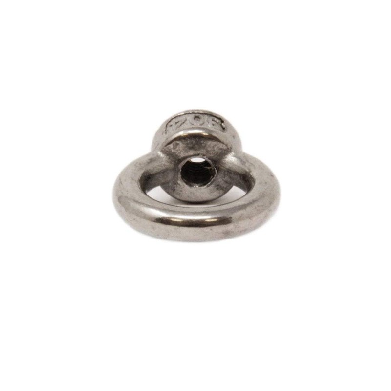 Stainless Steel M6 Eye Nut Provides a Secure Fixing Point