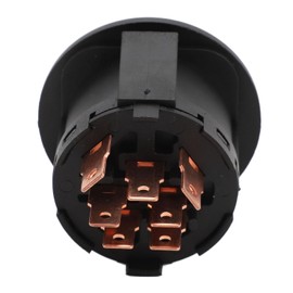 Interruptor de encendido con 2 llaves, repuesto para tractor cortacésped, interruptor de llave de encendido compatible con los modelos Troy Bilt 7251741 y 9251741,