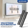 NOORSUMD TV Mount Extension Bracket,Vertical VESA Mount Extender Bracket Kit