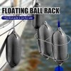 Mojiate Stainless Steel Boat Fender Holder, Double Fender Rack for