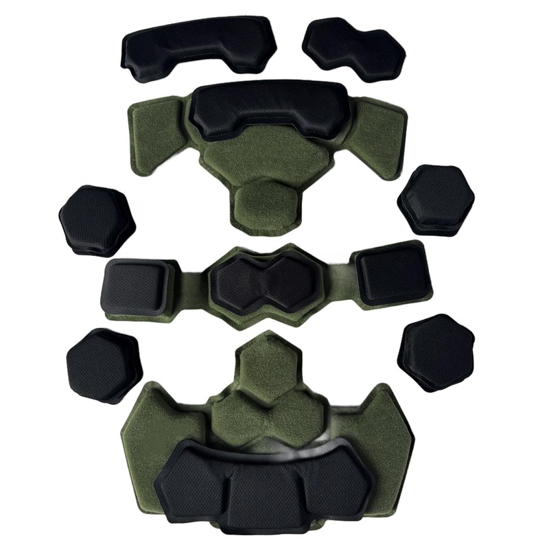 Tactical Helmet Pads Inserts, Universal Airsoft Outdoor Internal Replacement Memory