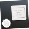CORHAD Security Door Access Cover 2-Piece Push to Exit Button