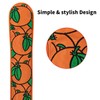 Alignment Stick Head Cover, Orange PU Leather Full Orange Fruit
