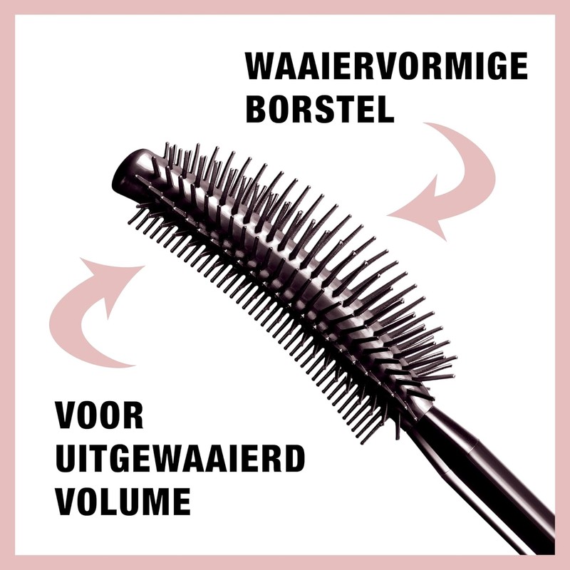 Maybelline Mascara Lash Sensational Lavable, Very Black, 9 gr