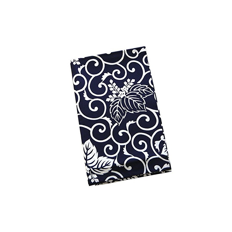 Paulownia Arabesque Furoshiki, Special Selection Main Dye, Navy Blue, Broad