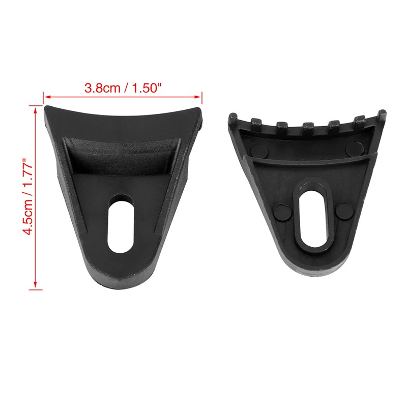X AUTOHAUX 8pcs Black Car Subwoofer Speak Grill Clips Clamps