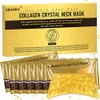 EBANKU 10 PCS Neck Mask Gold Collagen Crystal Neck Mask