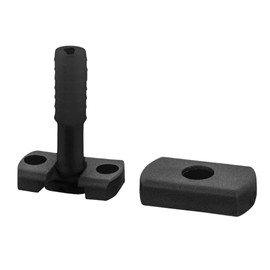 MARINEO Rubber Joint Replacement Joint Suitable for Sprenger and Optiparts Tiller Boom - 16 mm, Black