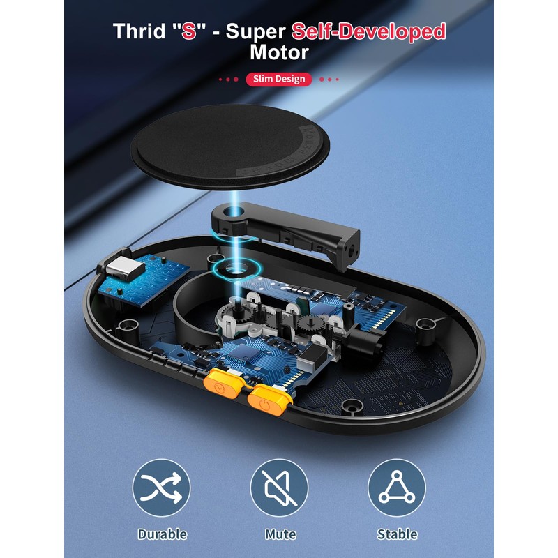 STARVIKY Mechanical Mouse Jiggler, Ultra-Slim Mouse Mover, with Adjustable Running