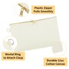 Aspire 6-Pack Canvas Pouches for DIY Project, 7 3/4 x
