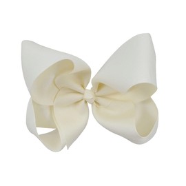 Barrette, Ribbon, Large, Girls, Children, Fluffy, Hair Accessory, Stylish, Hairpin, Hair Clip, Cute, Clip, Party, Recital, Wedding, Graduation Ceremony, School Entrance Ceremony, 5.1 inches (13 cm)