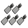 5pcs Twist Combs Ergonomic Perm Curling Hair Dreadlocks Twist Combs