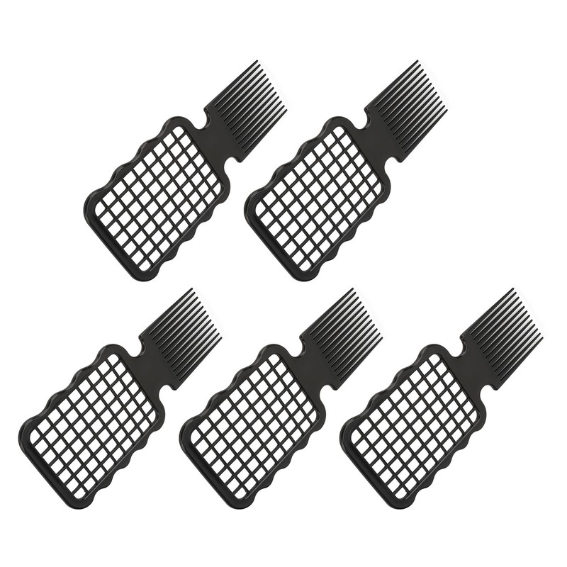5pcs Twist Combs Ergonomic Perm Curling Hair Dreadlocks Twist Combs