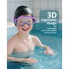 Hurdilen Kids Swim Goggles, Anti-fog, UV Protection and Wide View