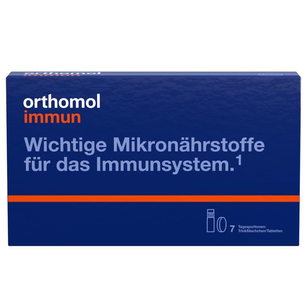 orthomol immun Trinkfläschchen/Tabletten, 7 St. Portionen