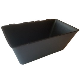 Cage Cups 1/2 Gallon / 64 fl oz Hanging Feed & Water Cage Cups for Chicken, Gamefowl, Poultry, Quail, Pheasant (60, Black)