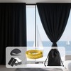 KKLM Blackout Sheet Window Cloth Thermal Insulated Window Shading Sheet