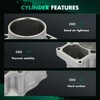 SCITOO Cylinder Piston Gasket Top End Rebuild Kit for Honda