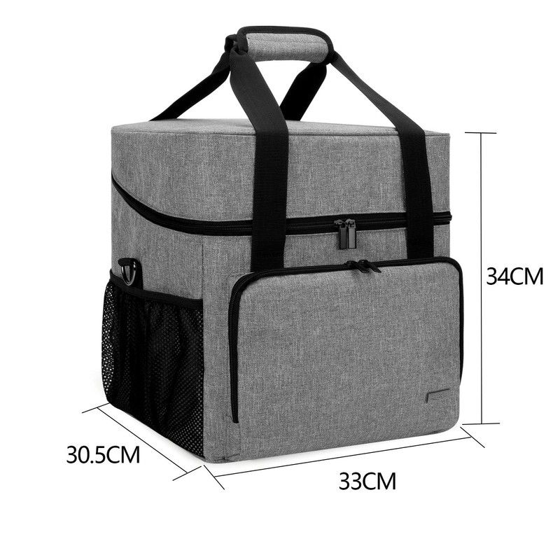 Luxja Rock Sewing Machine Storage Bag with Hard Birds on