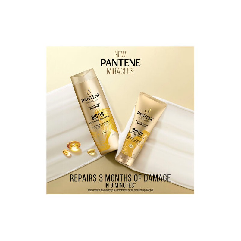 Pantene Pro-V 3 Minute Miracle Daily Moisture Renewal Conditioner 400mL