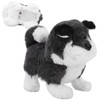 Electric Stimulation Plush Toy Pomeranian Pet Toy Husky Stuffed Animals