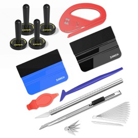 Zanch 26-Piece Squeegee for Film, High-Quality Foiling Tool [Everything You Need] Squeegee Set for Car Film, Vinyl Wrapping Film, Carbon Foil - Easy to Use for Beginners and Professionals