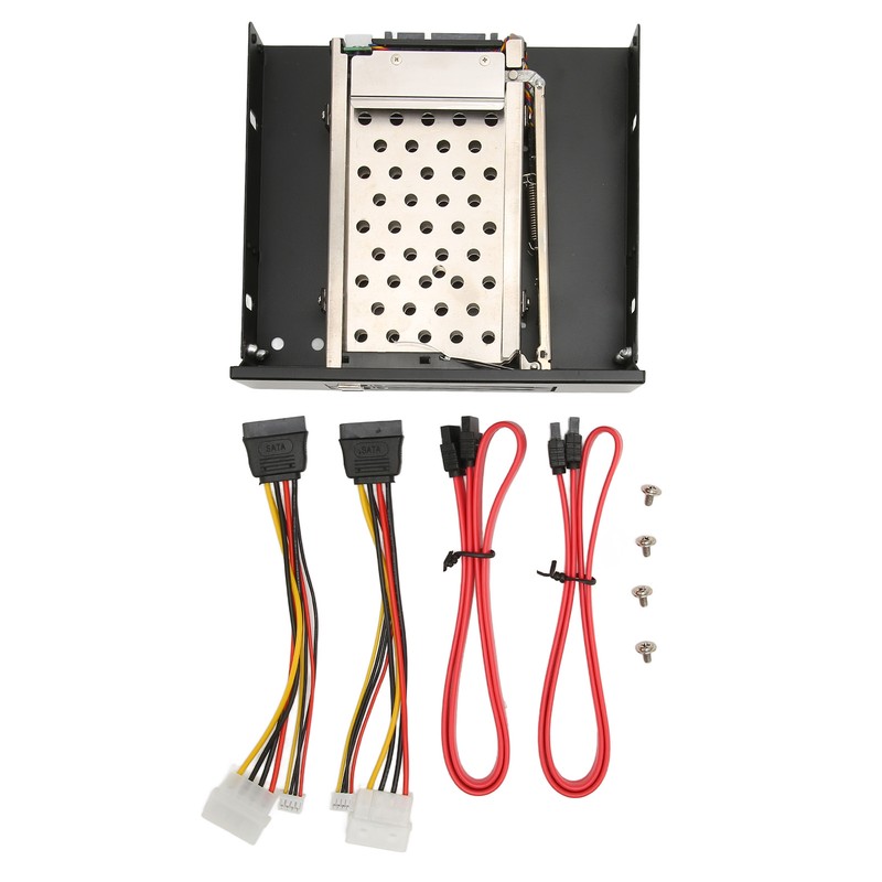 2.5in Internal HDD Enclosure Dual Bay SATA II Interface 7mm
