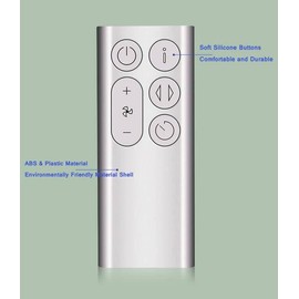 Replacement Remote Control, Compatible with Dyson Pure Cool Fan BP01 (ONLY)