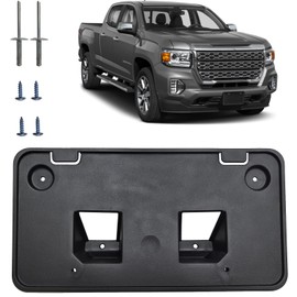 KYYET Front Bumper License Plate Frame Bracket Holder Fits for GMC Canyon 2021 2022 Replace GM1068214 84461482