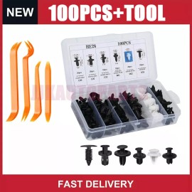 Unbranded For Hyundai 6 Sizes Fixing Fastener Bumper Fender Liner Push Type Retainer Clips